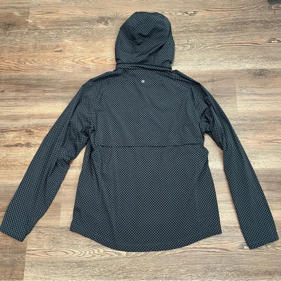 Lululemon Surge Jacket Saint James Tweed Iron Blue Black Size XL Men’s - Picture 4 of 16